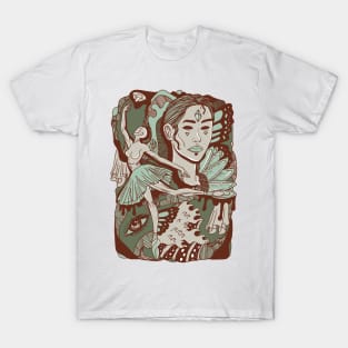 Rust Sage Ballerina T-Shirt